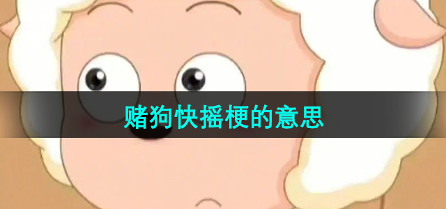 《抖音》赌狗快摇梗的意思介绍