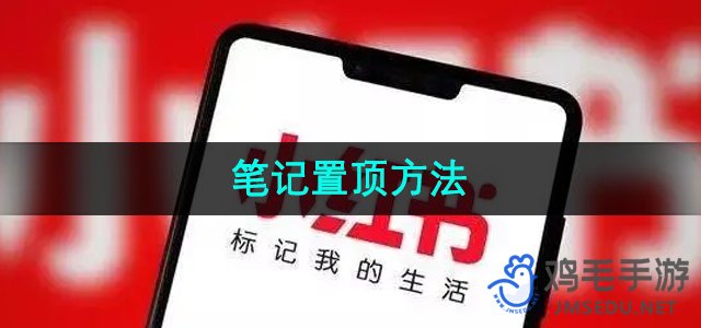 《小红书》笔记置顶方法