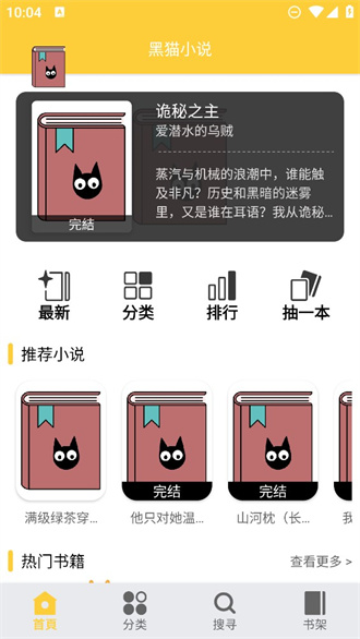 黑猫小说截图