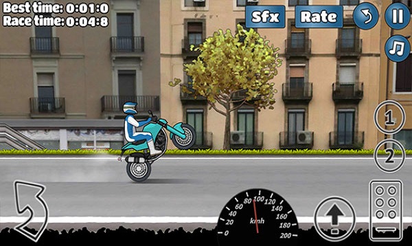 wheelie challenge截图