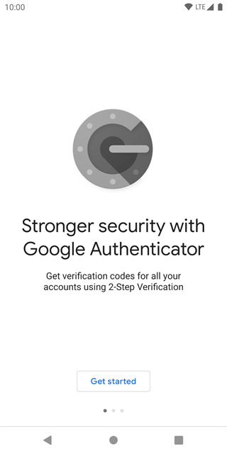 google authenticator身份验证器安卓版截图