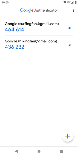 google authenticator身份验证器安卓版截图