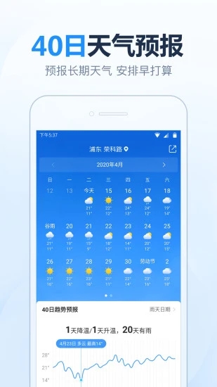 2345天气王截图